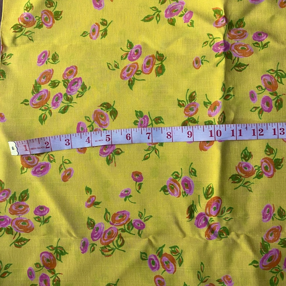 Vintage floral 3.75 yards